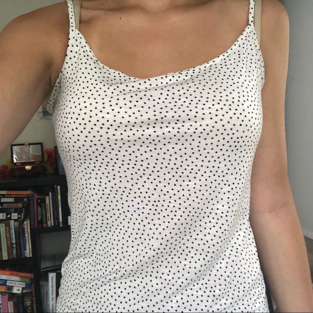 Precious little polka dot cami